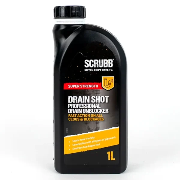 SCRUBB Drain Shot Drain Cleaner 1L
