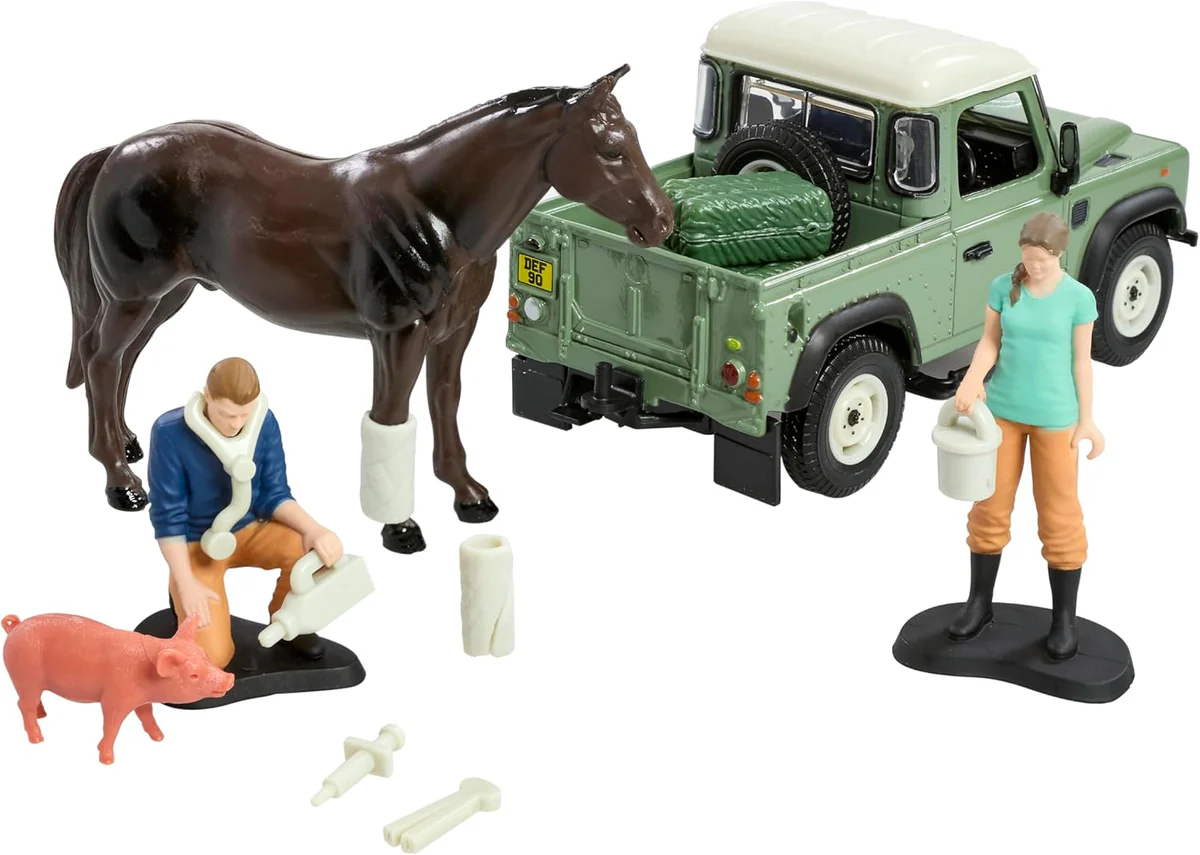 Britains Land Rover Vet Set - 1:32 Scale