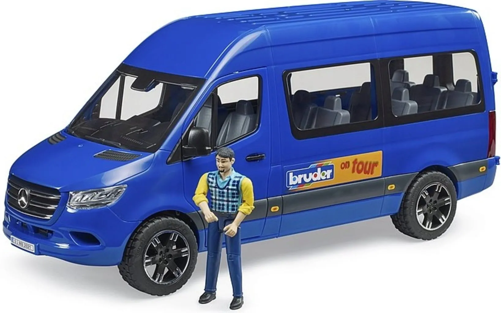 Bruder MB Sprinter Transfer with Driver – 1:16 Scale Minibus Toy