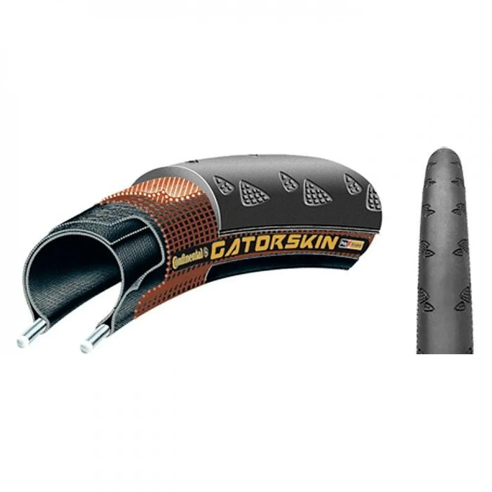 Continental Gatorskin Wire Black 700x28c – Duraskin Puncture Protection | Winter Training Tyre