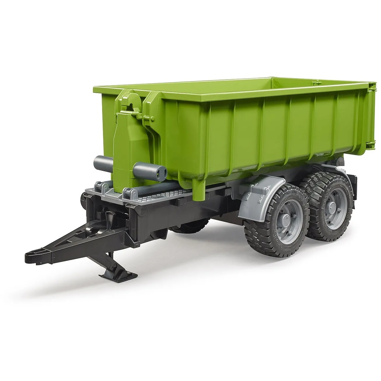 Bruder Green Hook Lift Trailer for Tractors