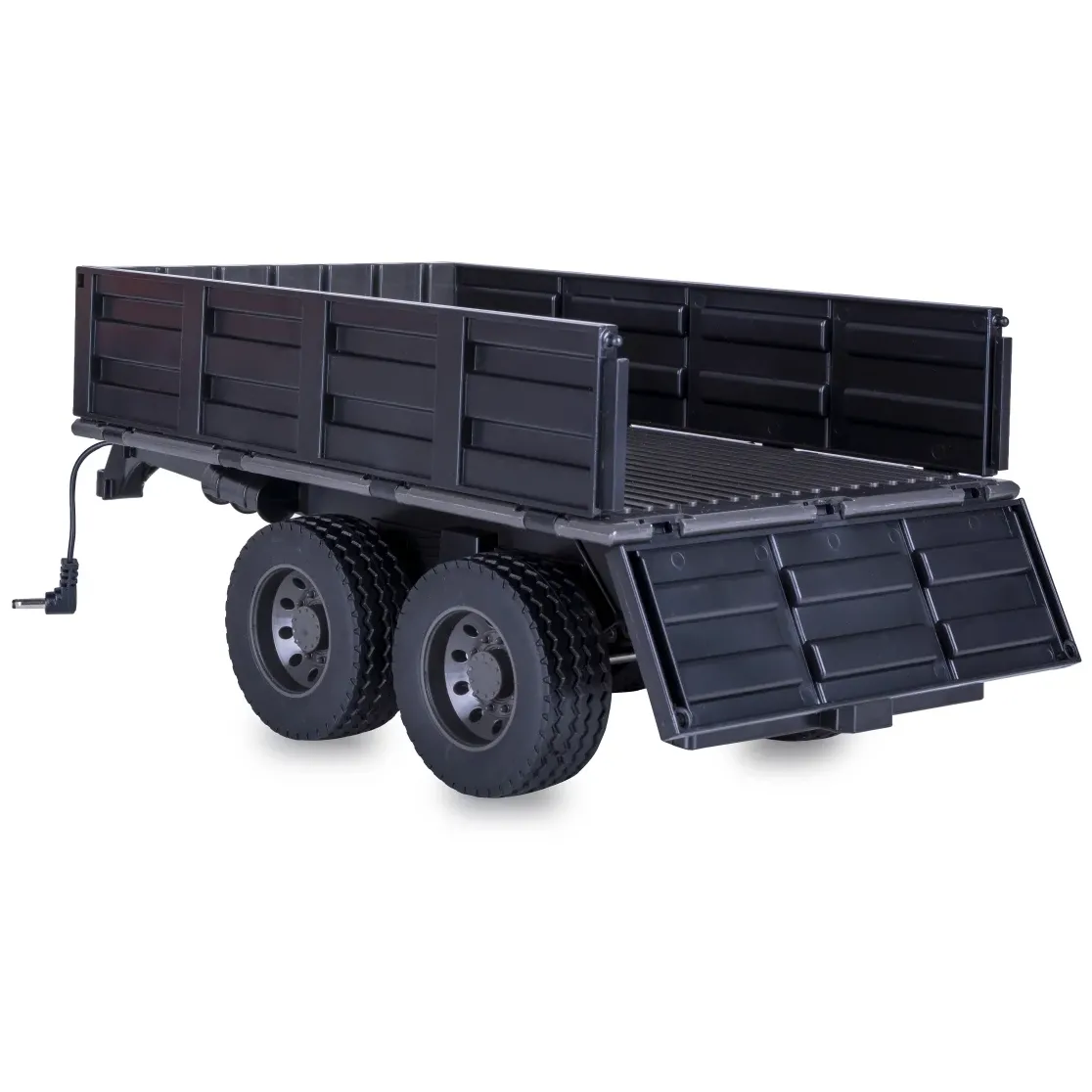 JAMARA Black Tipper Trailer for 1:16 RC Tractors