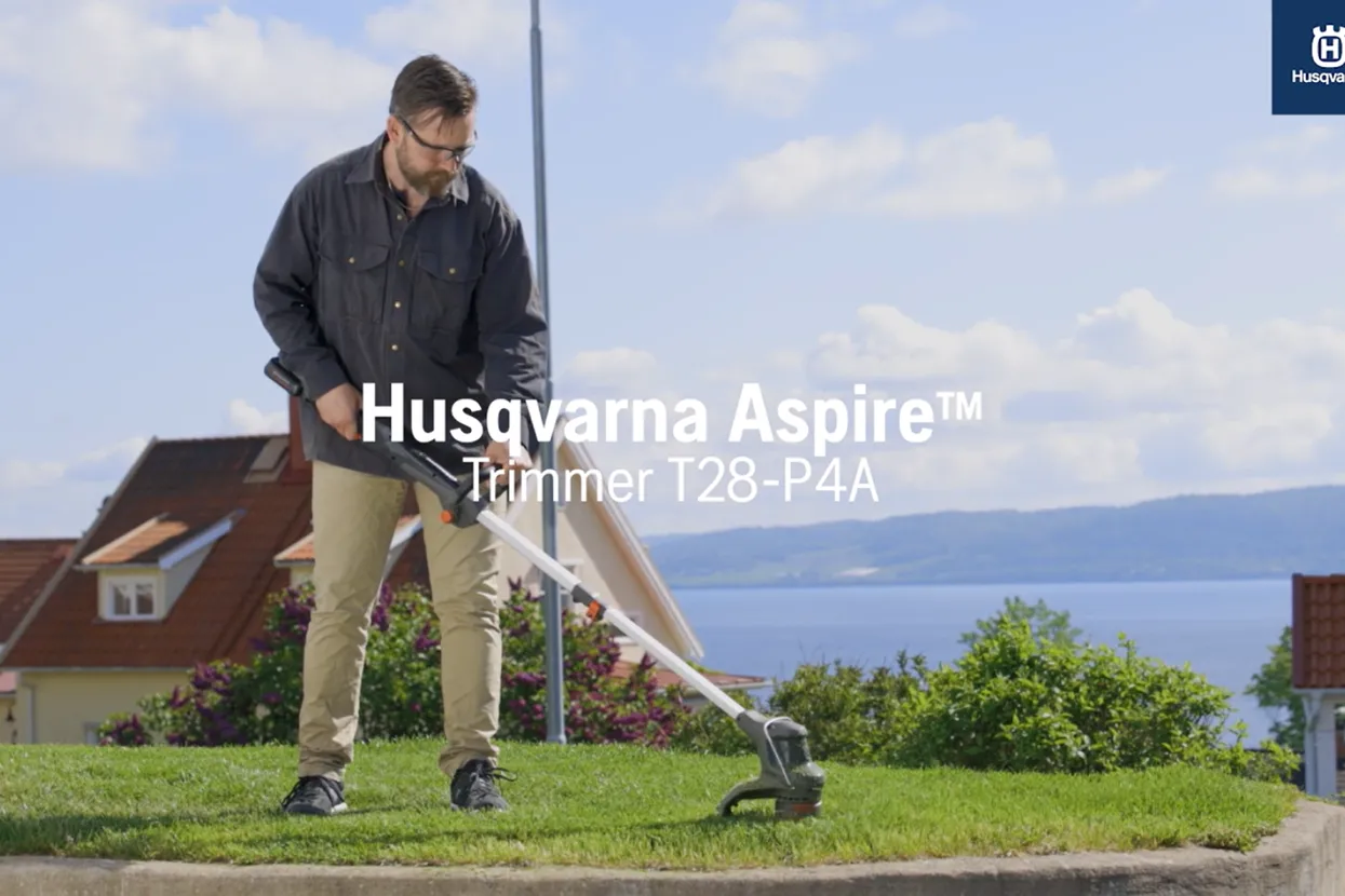 Husqvarna Aspire T28-P4A Strimmer with Battery and Charger