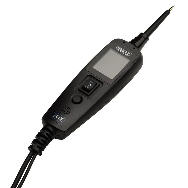 Draper 23820 6–30V Automotive Diagnostic Probe – LCD Display with 6m Cable
