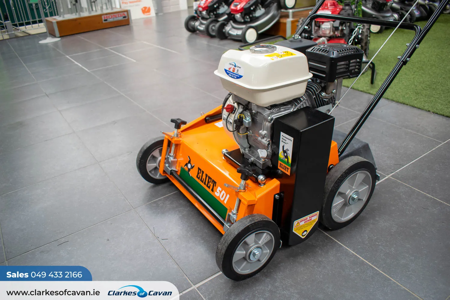 Eliet E501 Pro Scarifier Fixed Blades GP200