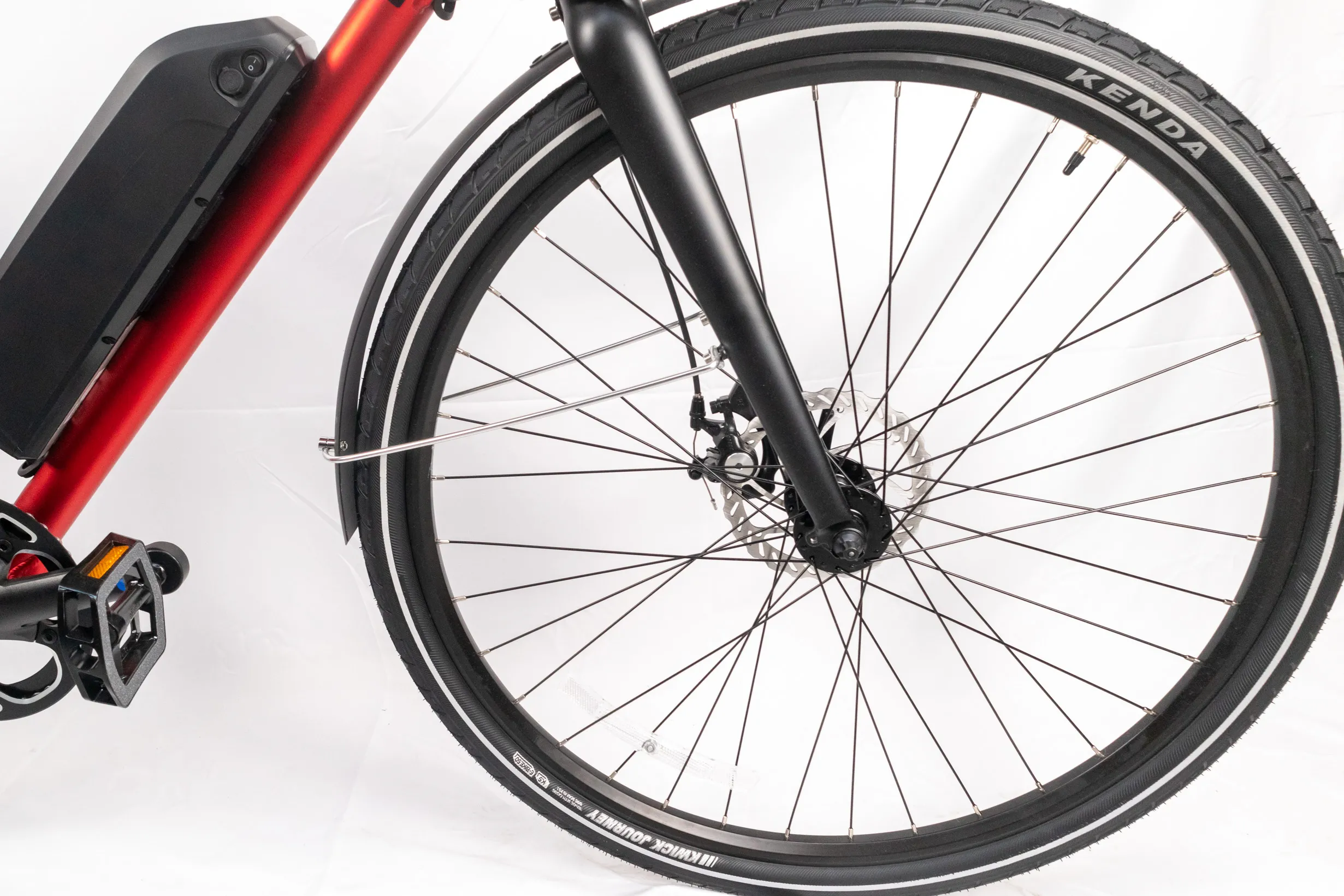 EzeGo Commute EX Gents Red Electric Bike