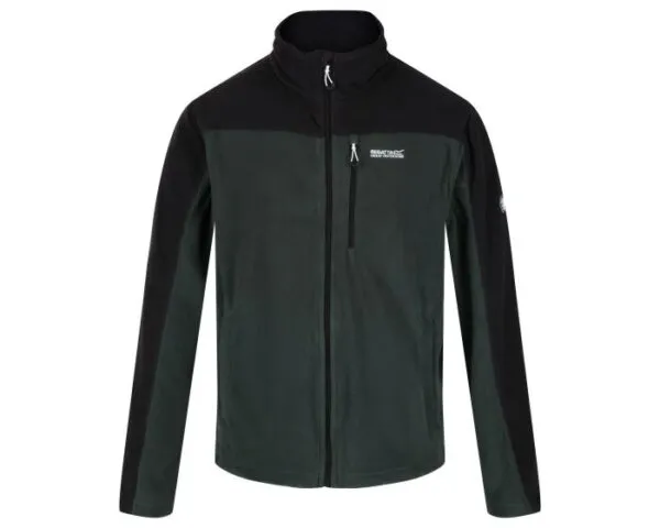Regatta Men s Fellard Lightweight Full Zip Fleece Deep Forest Black Clarkes of Cavan