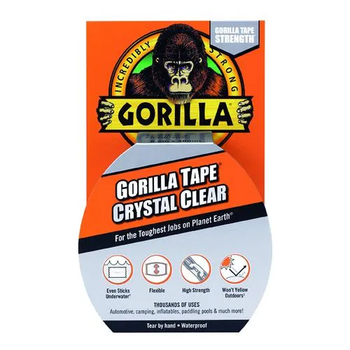 Gorilla Tape Crystal Clear