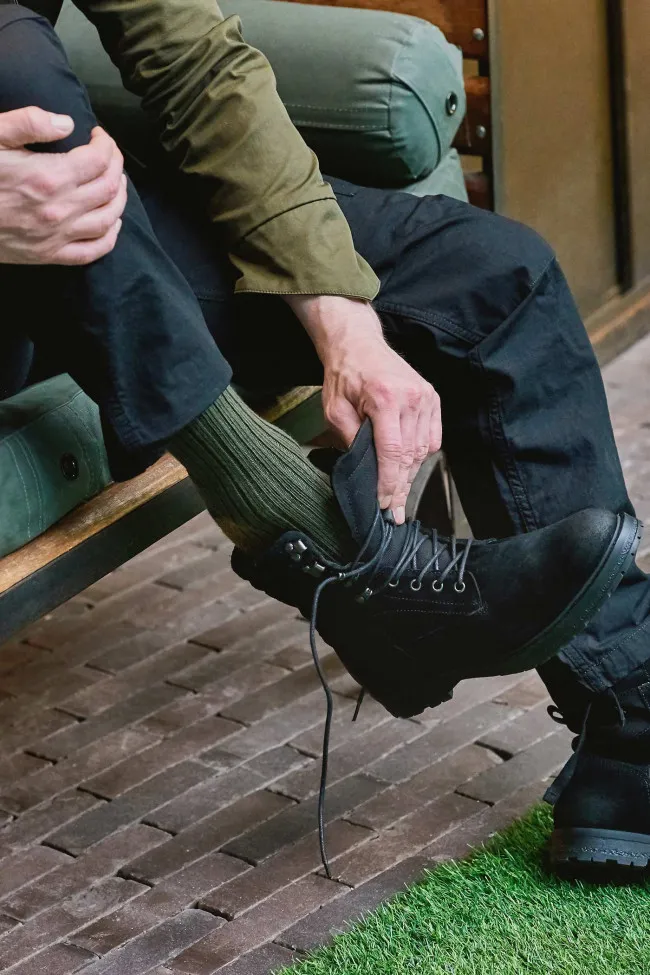 Commando HJ3000 Wool Rich Work Boot Wellington Socks