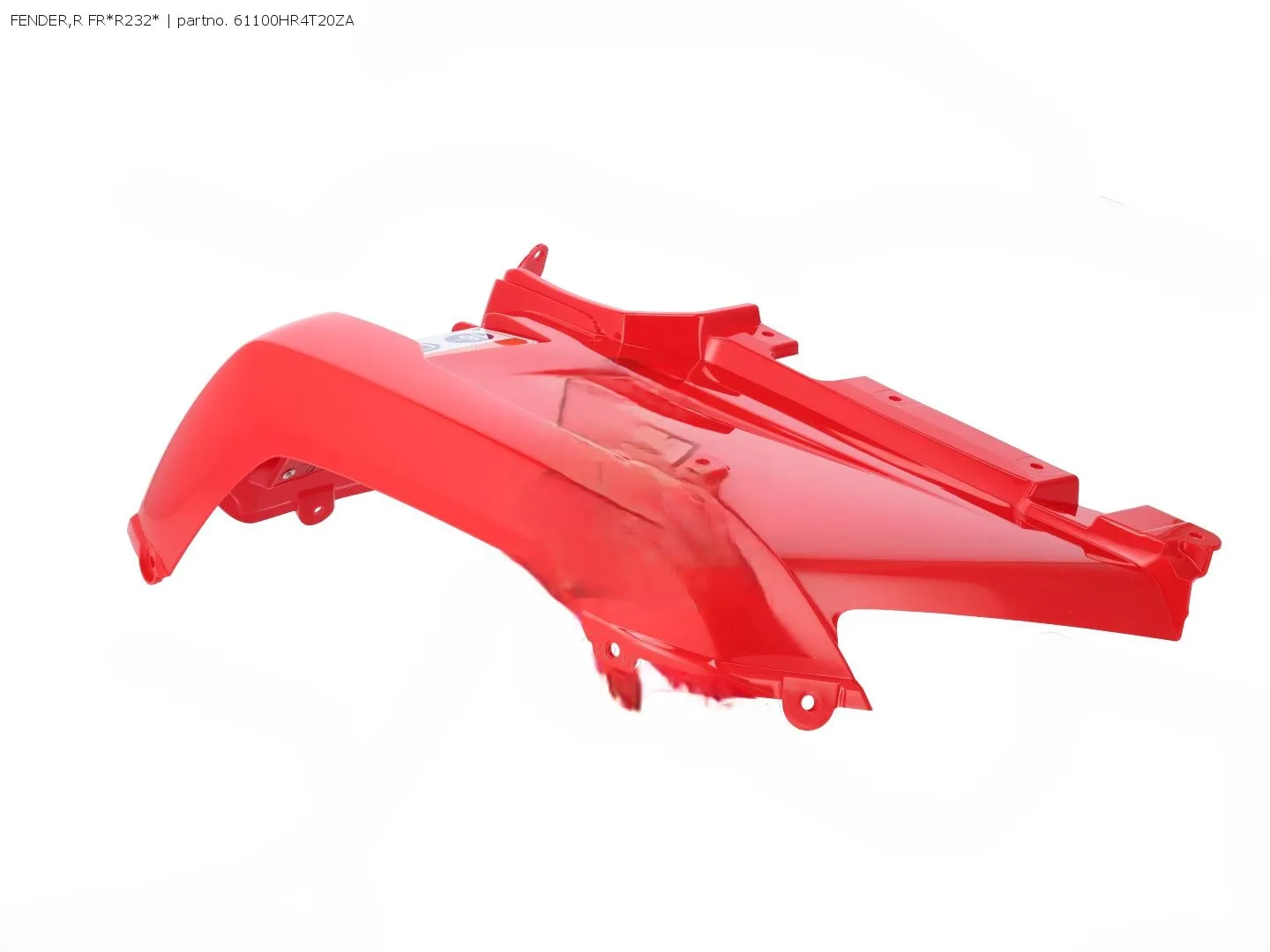 Honda Front Right Fender | 61100-HR4-T20ZA – Genuine Replacement for Honda ATV Models