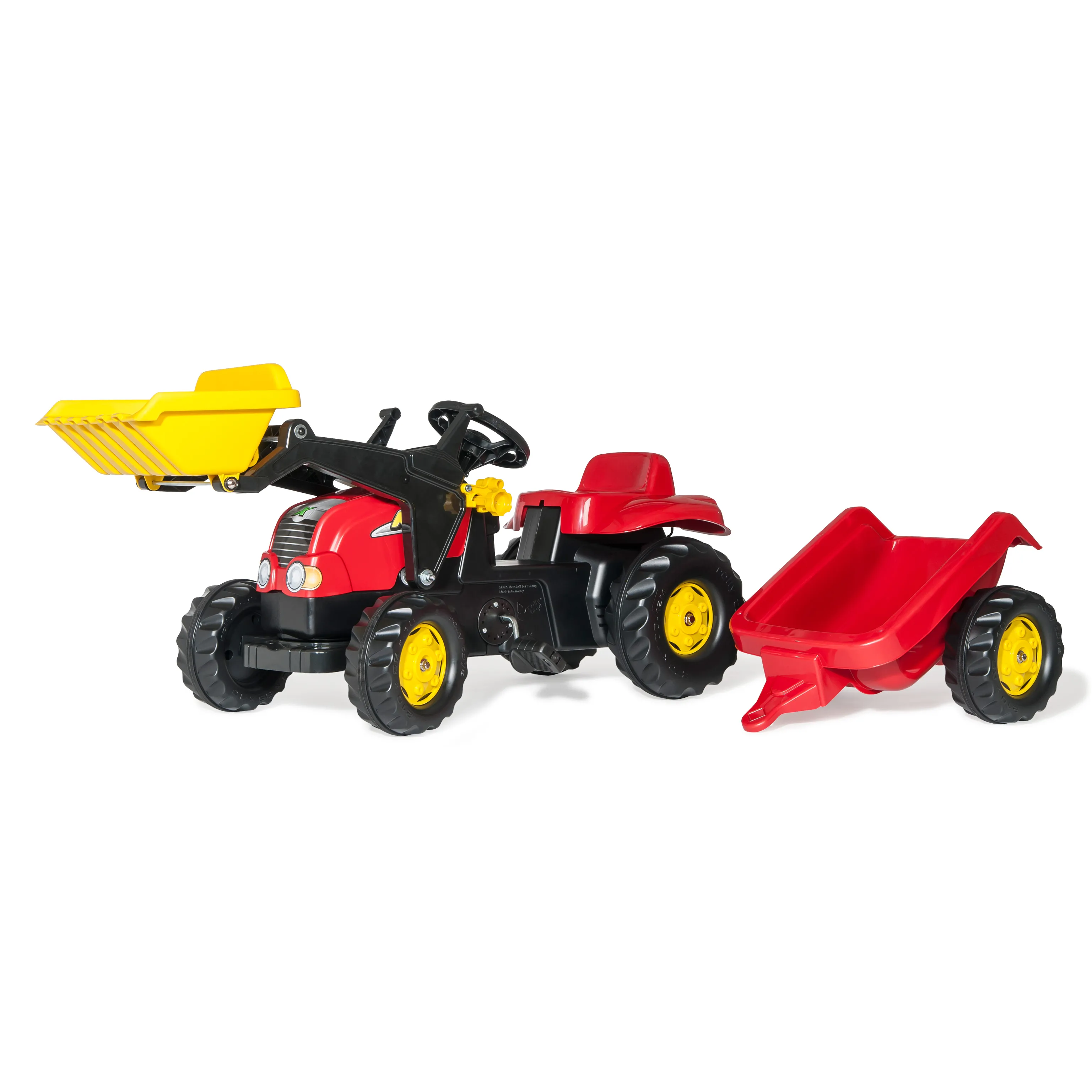 Rolly Kids-X Pedal Tractor with Trailer and Loader