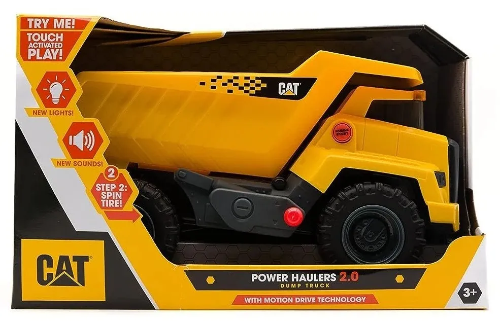 CAT Power Haulers 2.0 Dump Truck with Lights and Sounds