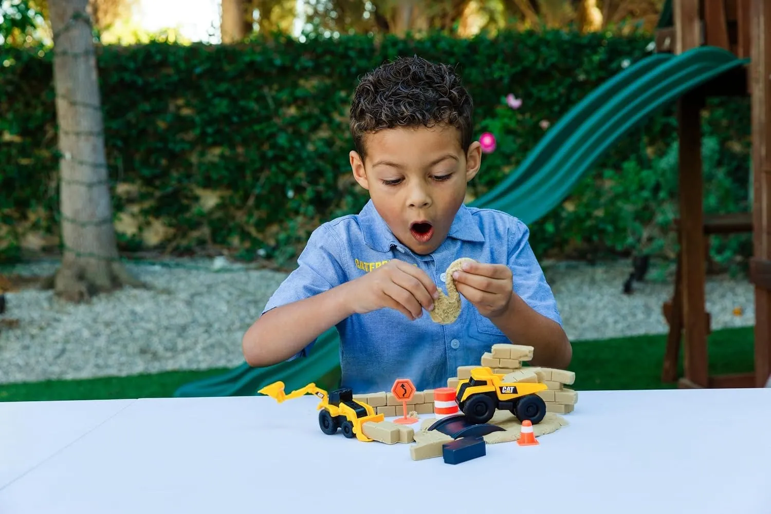 CAT Construction Toys, Dig N' Build Dirt Playset