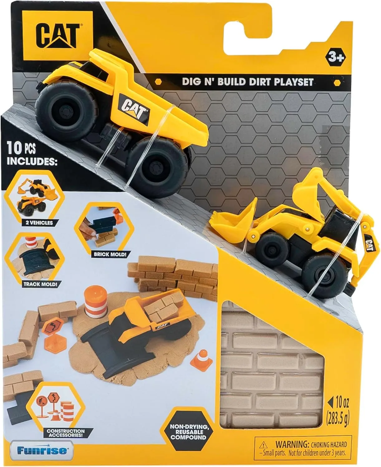 CAT Construction Toys, Dig N' Build Dirt Playset