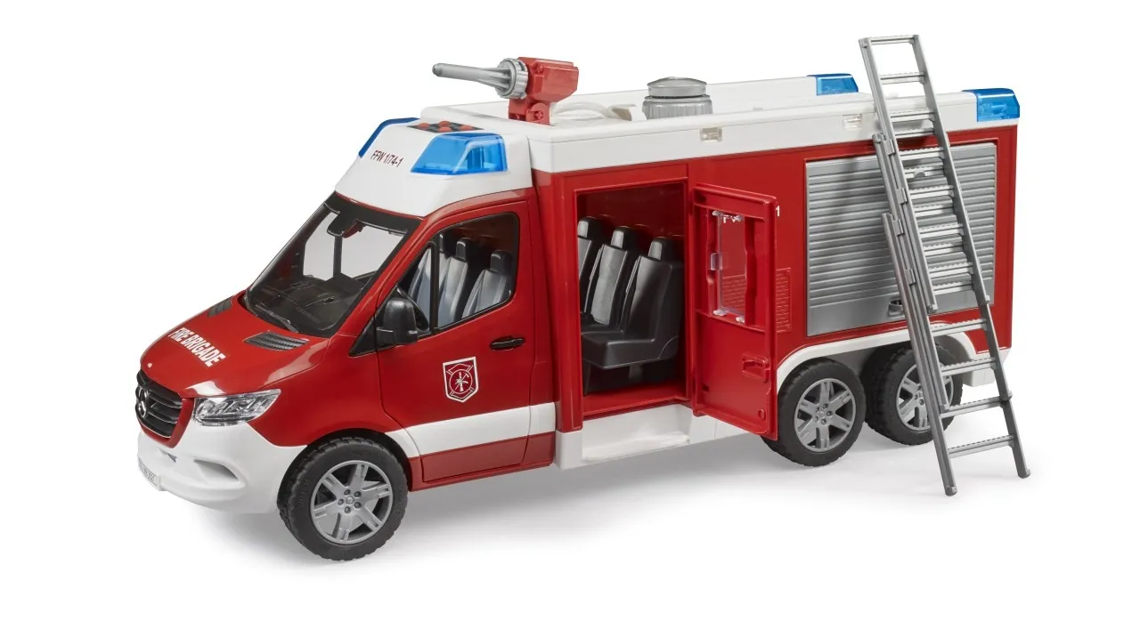 Bruder Mercedes-Benz Sprinter fire engine with Light and Sound