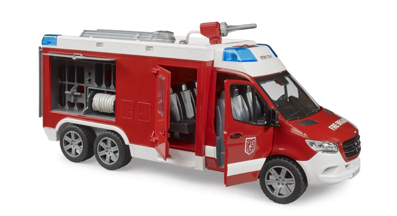 Bruder Mercedes-Benz Sprinter fire engine with Light and Sound