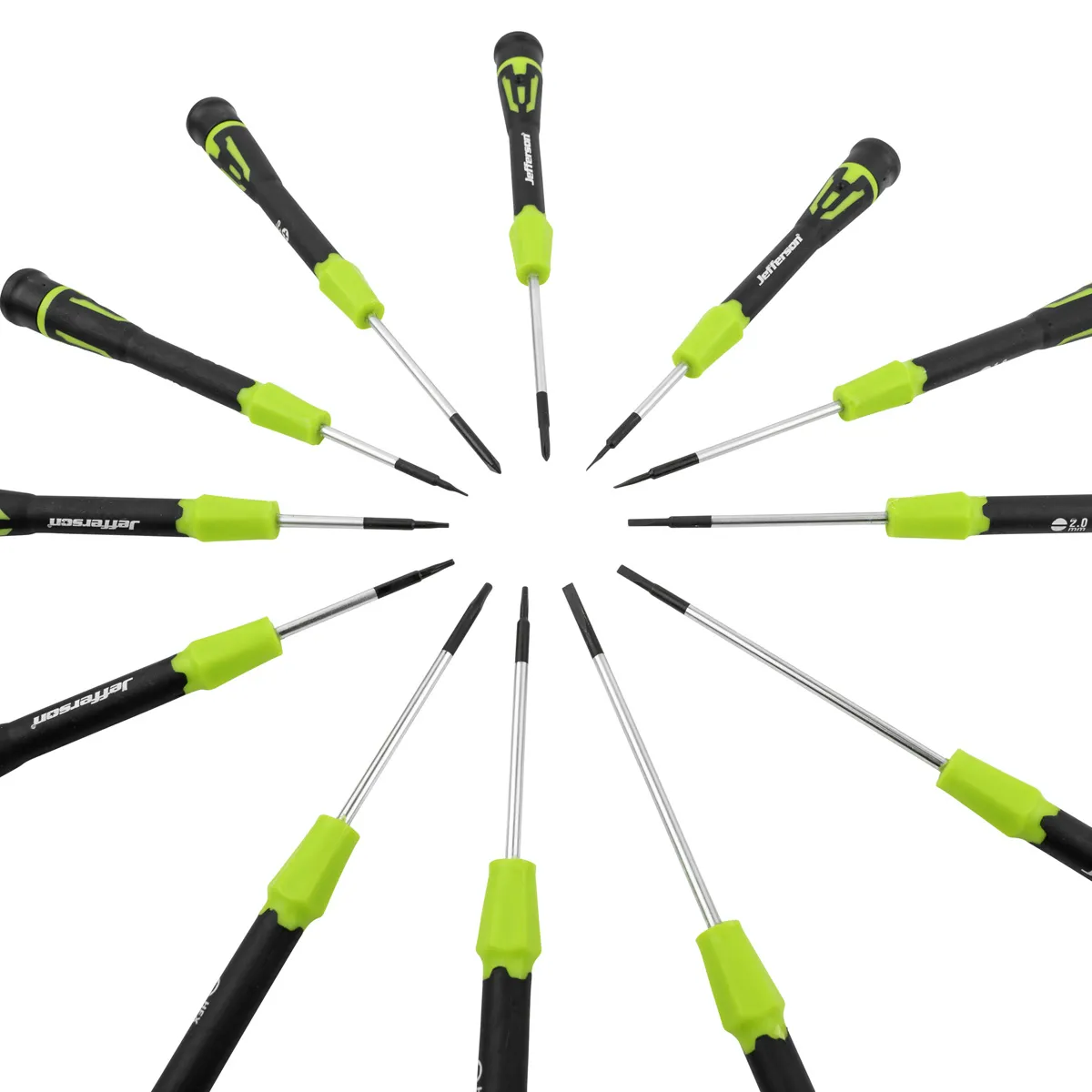 Jefferson 12pc Precision Screwdriver Set