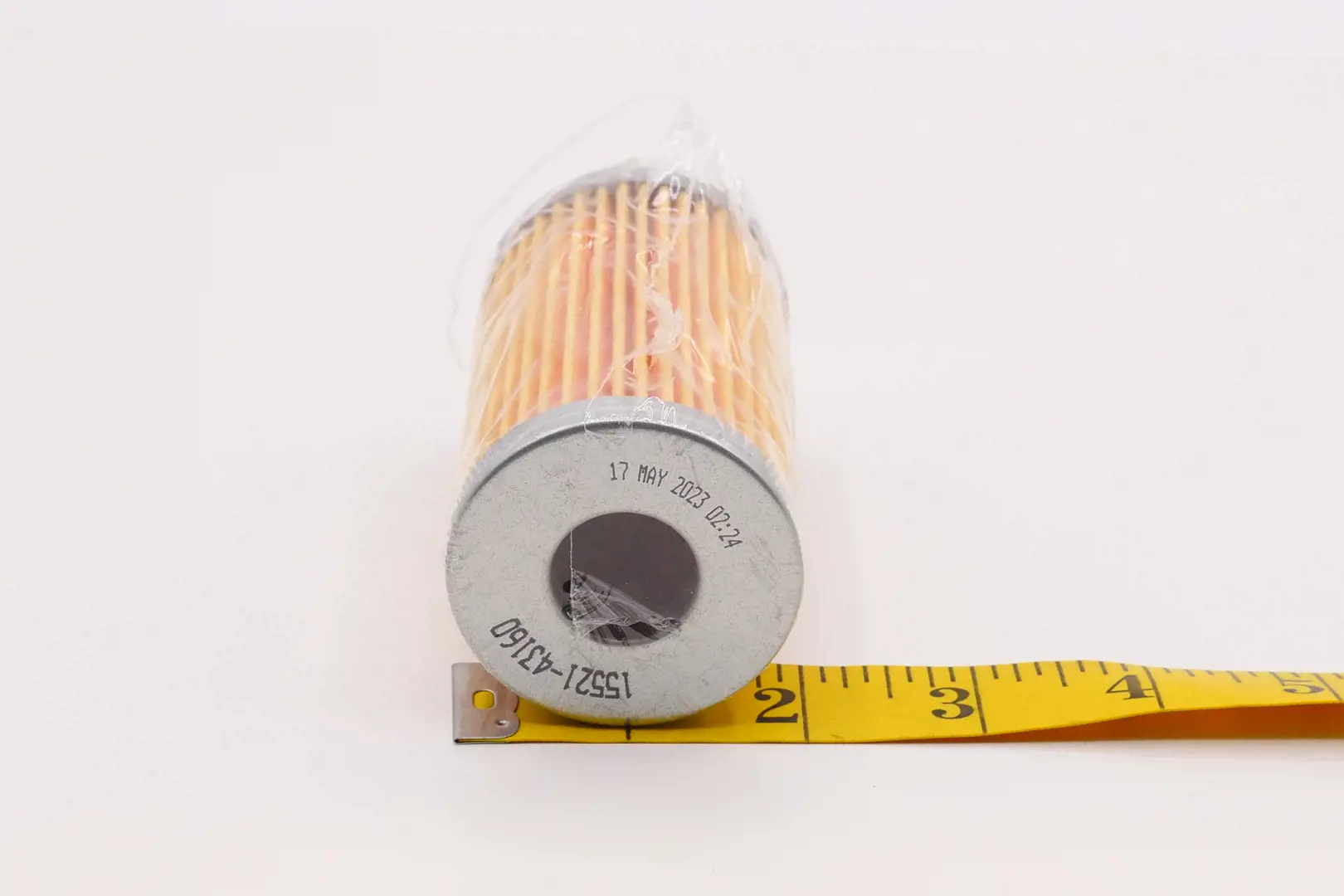 Kubota 15521-43160 Fuel Filter Element | Genuine OEM Replacement for Diesel Engines (M1)