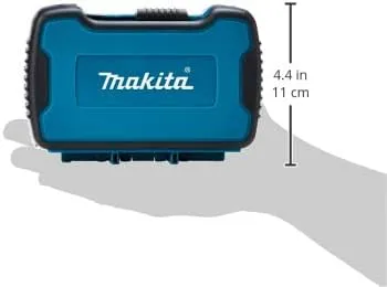 Makita P 70552 28 Piece Professional Quad Driver Set Screwdriver Pilot Drill and Countersink Kit