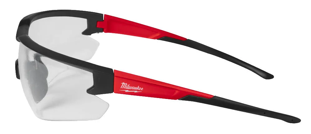 Milwaukee Safety Glasses – Clear Lenses | Anti-Fog & Scratch Resistant (4932471881)