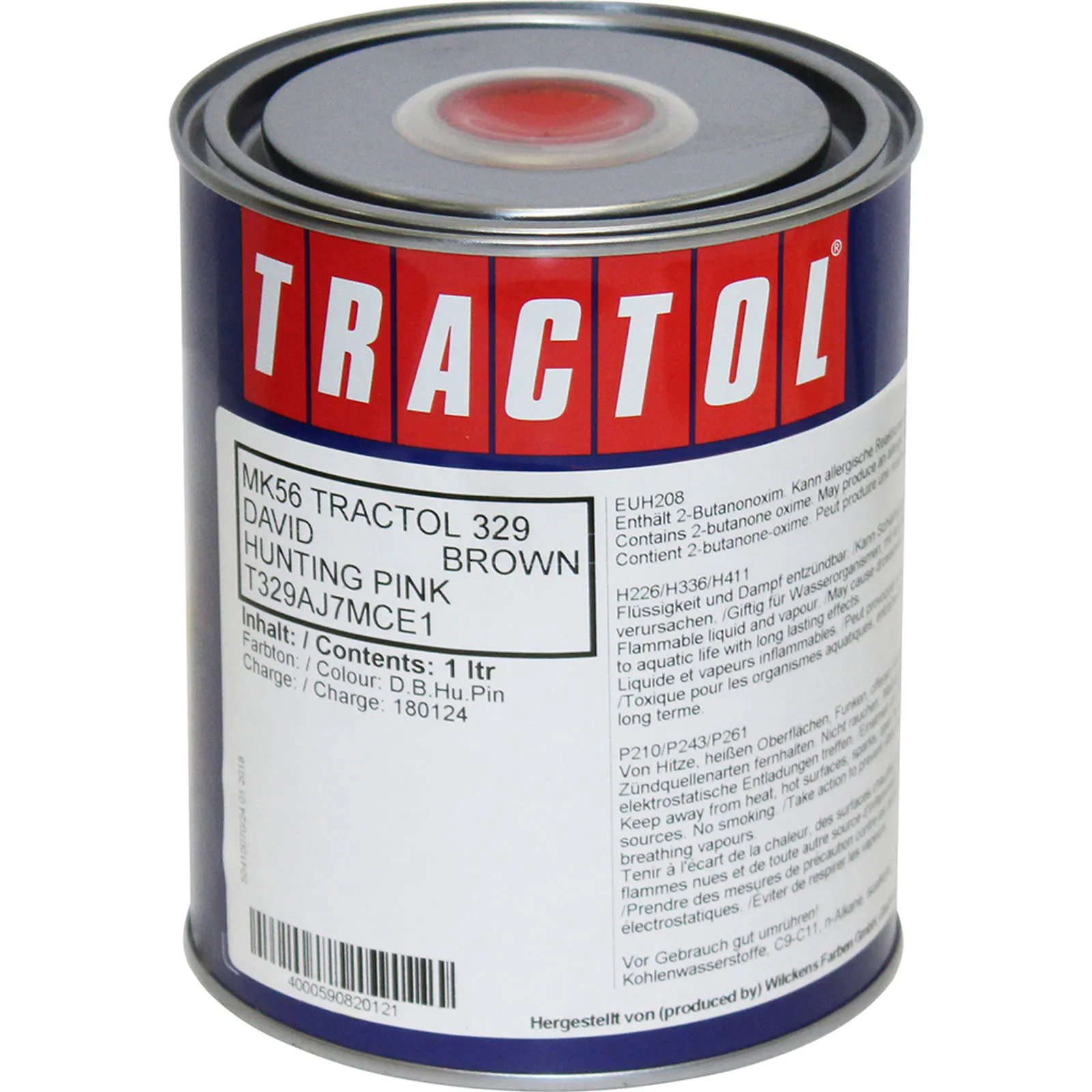 Tractol Paint 1L David Brown Hunting Pink