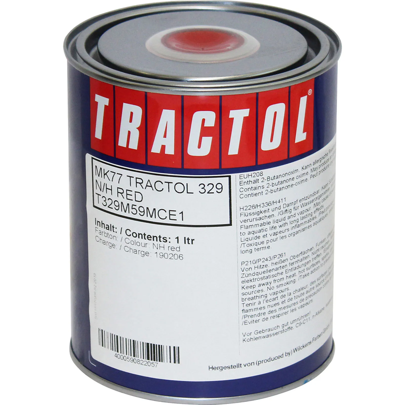 Tractol Paint 1L New Holland Red