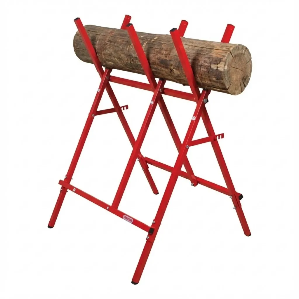 Oregon Steel Log Saw Horse – Foldable & Adjustable 584145