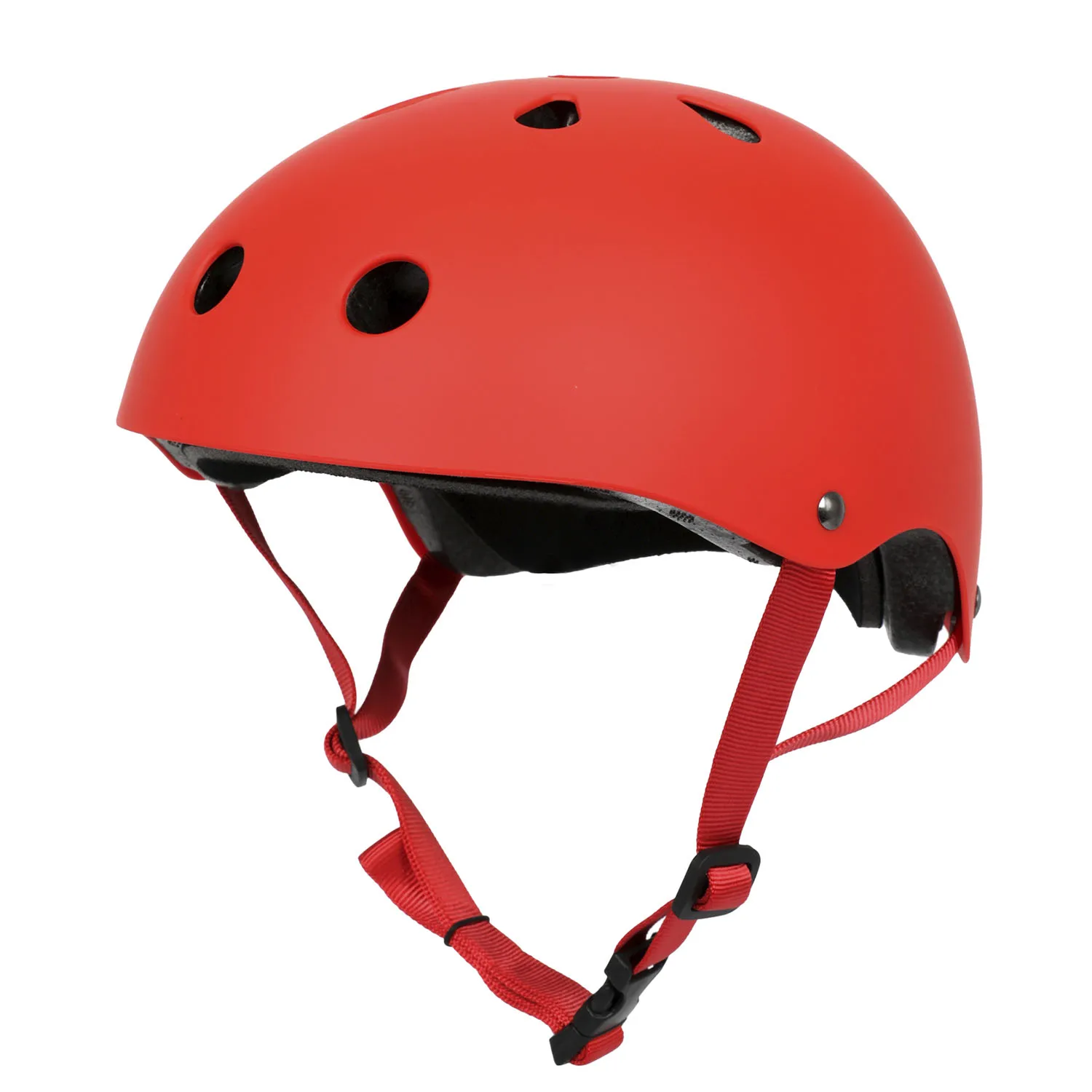 Oxford Bomber Kids Bike Helmet Matte Red