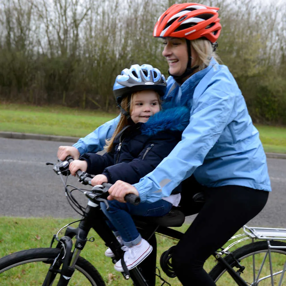 Top tube shop bike seat
