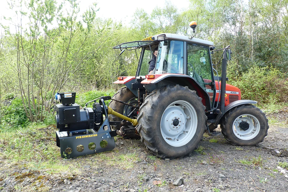Jefferson Mac Gen 49KVA/ 45Kw Single Phase PTO Generator