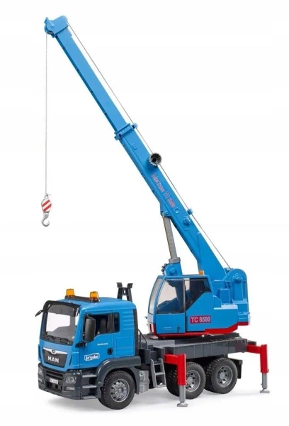  Bruder MAN TGS truck with crane