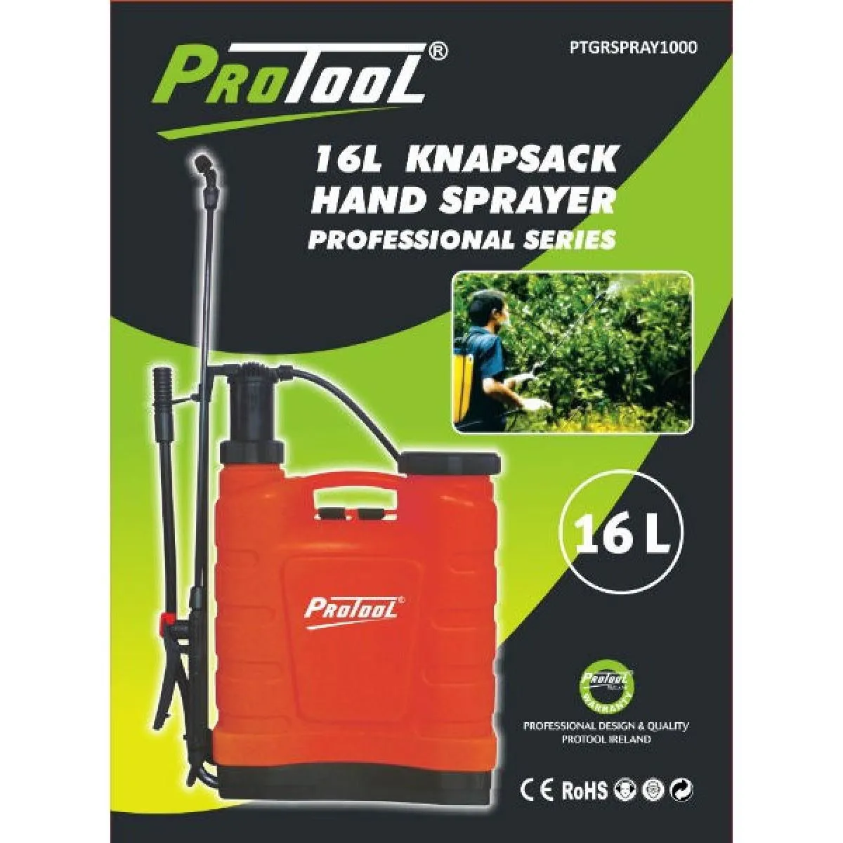 ProTool Knapsack Sprayer 16 Litre