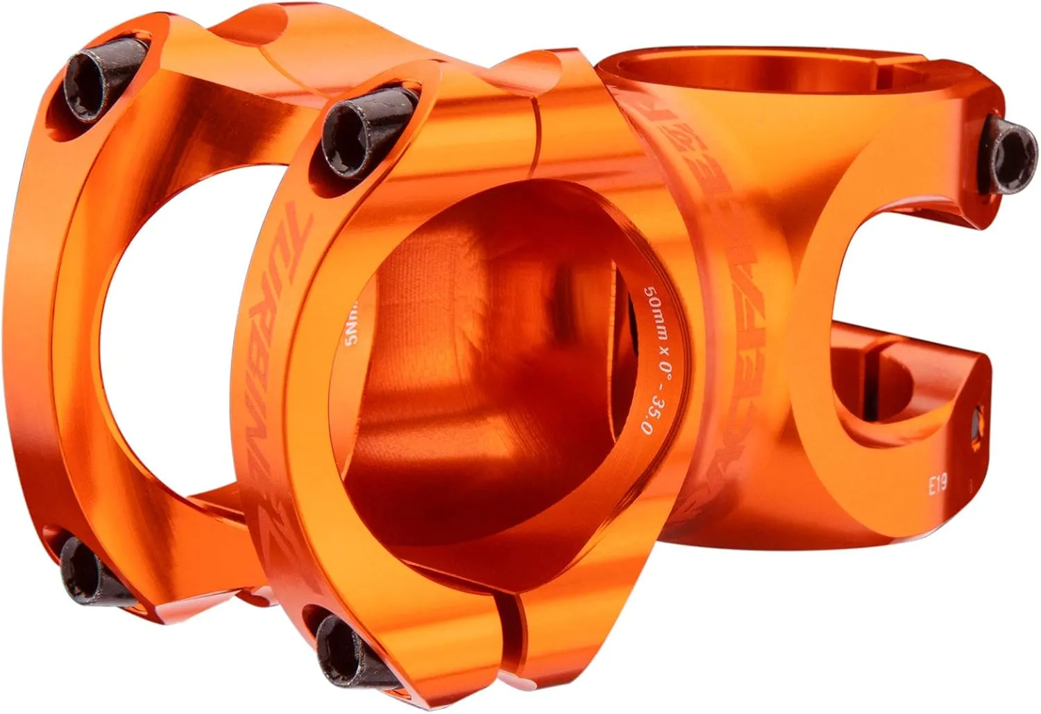 RACEFACE Turbine-R 35 Stem 50x0 Orange | High-Performance MTB Stem