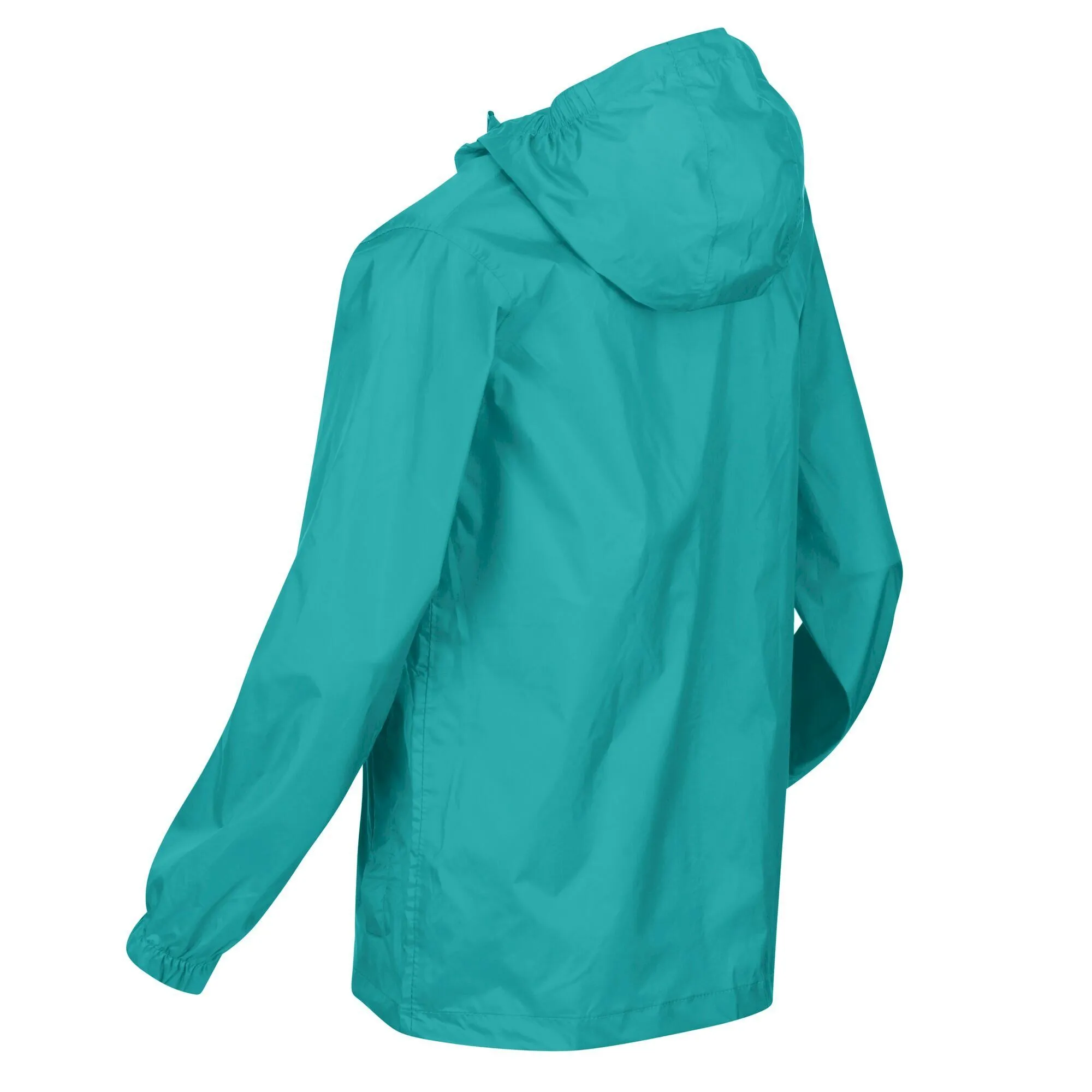 Regatta Kids Pack It Waterproof Packaway Jacket Turquoise