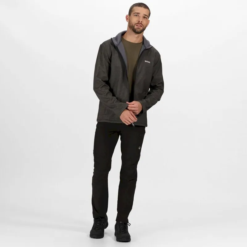 Regatta Men's Cera V Softshell Jacket - Black Marl