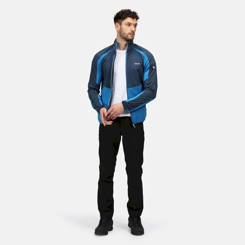 Regatta Men's Yare V Softshell Jacket - Moonlight Denim Imperial Blue