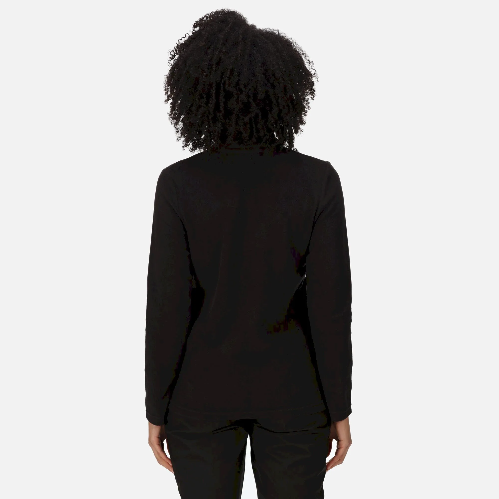 Regatta Women's Sweethart Lightweight Half-Zip Fleece Black