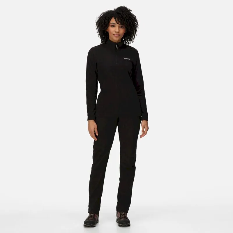 Regatta Women's Sweethart Lightweight Half-Zip Fleece Black