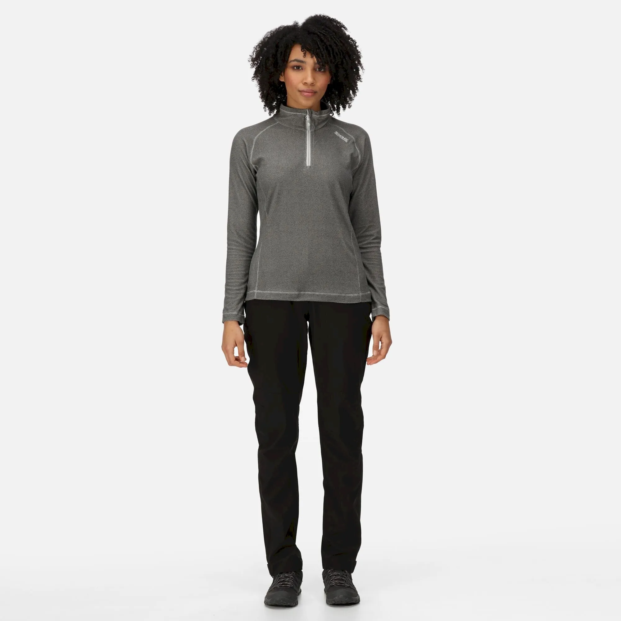 Regatta Women's Montes Lightweight Half-Zip Fleece Dark Light Steel