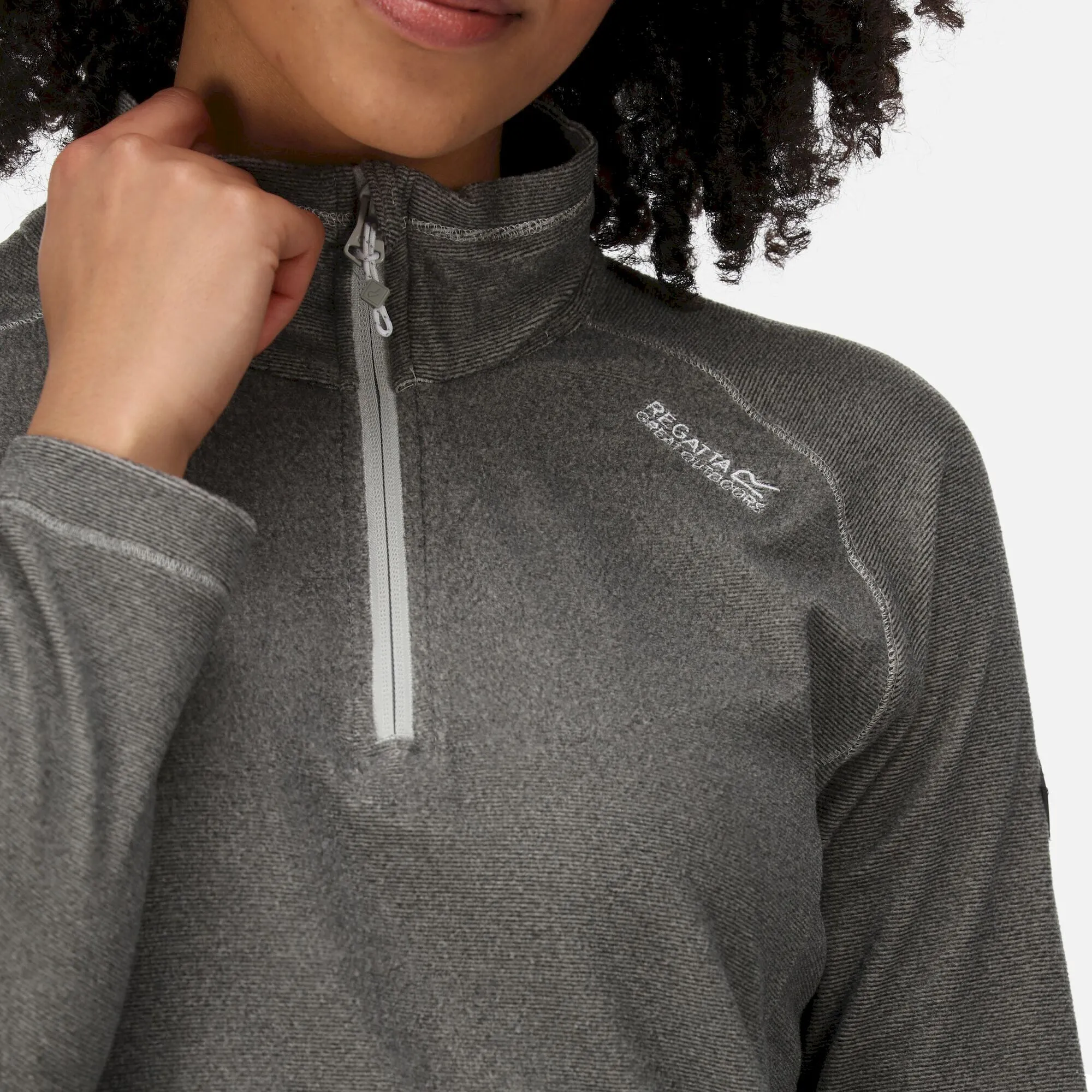 Regatta Women's Montes Lightweight Half-Zip Fleece Dark Light Steel