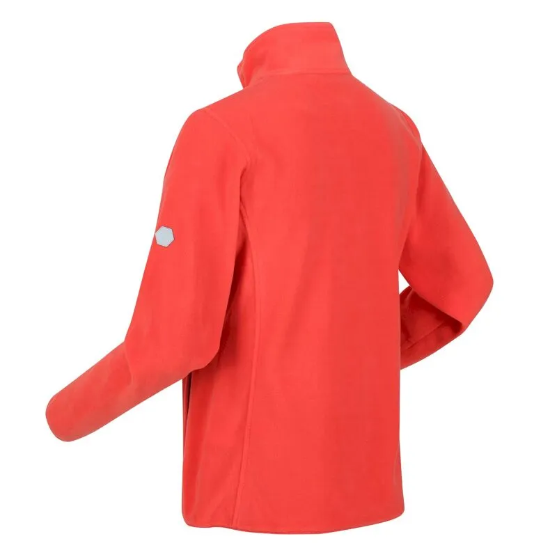 Regatta Women's Clemance III Full Zip Fleece Neon Peach