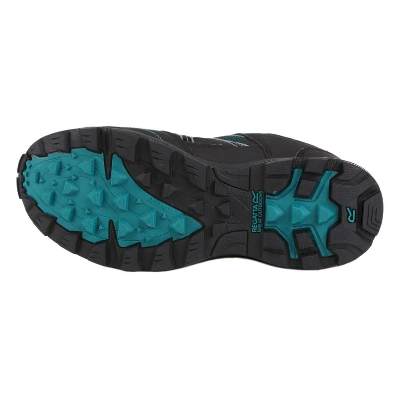 Regatta Women's Samaris II Low Waterproof Walking Shoes Shoreline Blue Ash