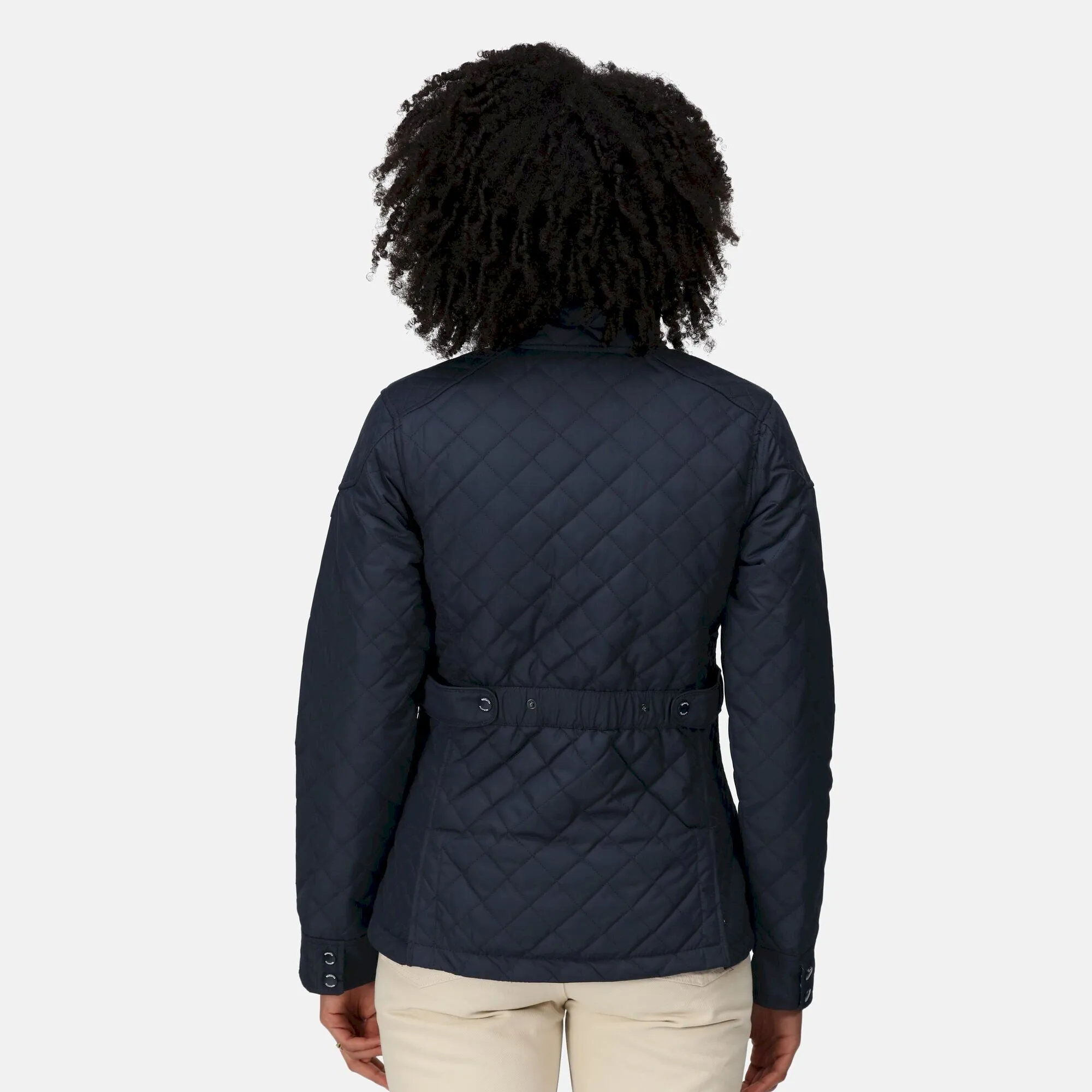 Regatta Women's Charleigh Quilted Insulated Jacket Navy Tile