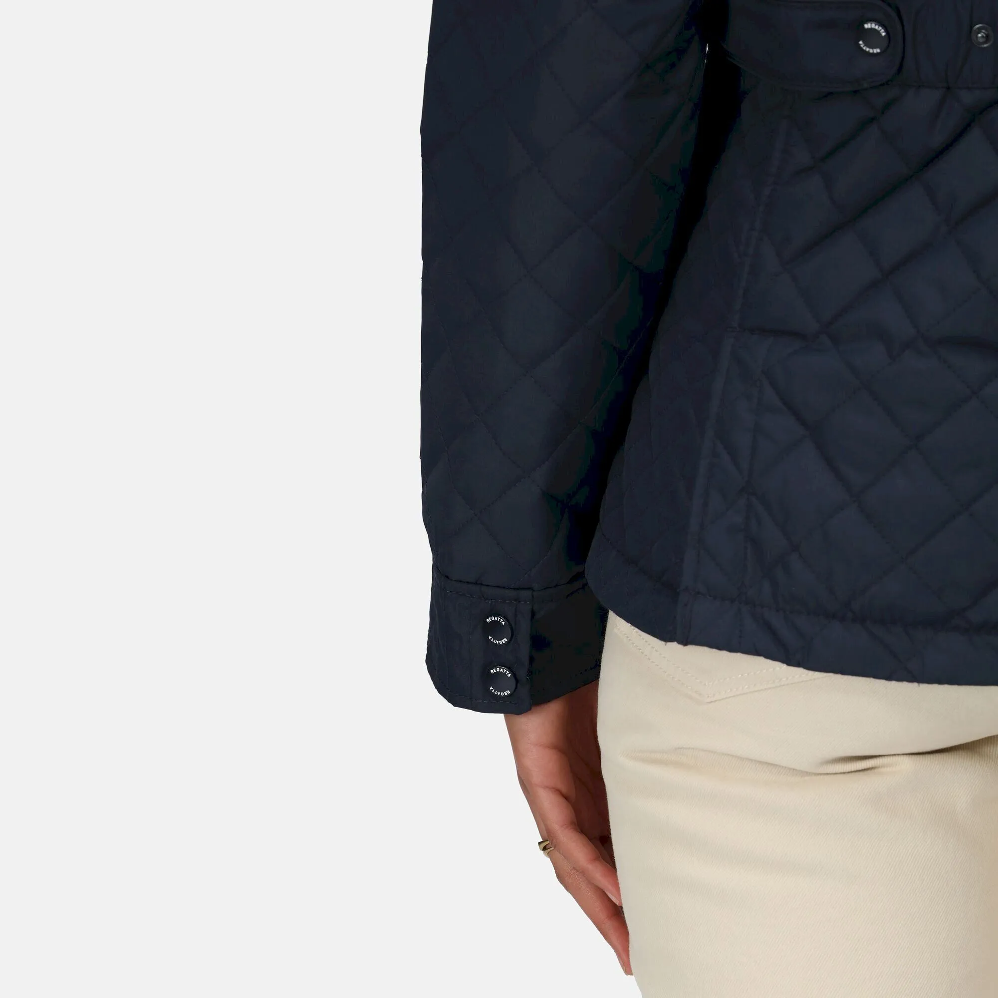 Regatta Women's Charleigh Quilted Insulated Jacket Navy Tile