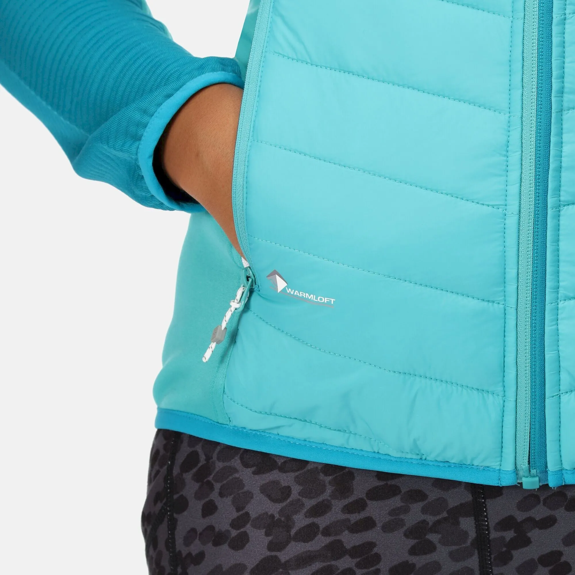 Regatta Women's Andreson VI Hybrid Insulated Quilted Jacket Turquoise