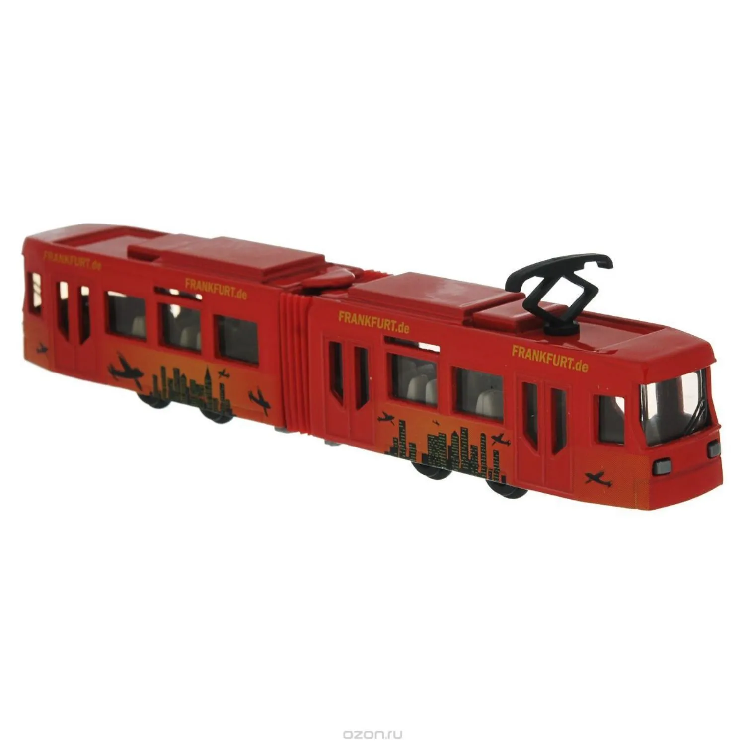 Siku 1:87 Tram – Realistic Diecast Streetcar with Metal & Plastic Detailing
