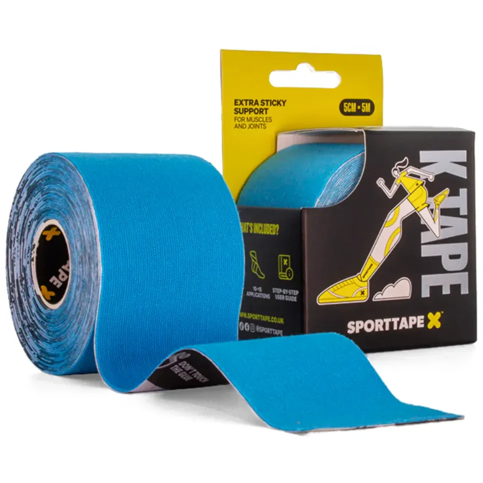 SportTape X Kinesiology Tape 5cm x 5M - Blue