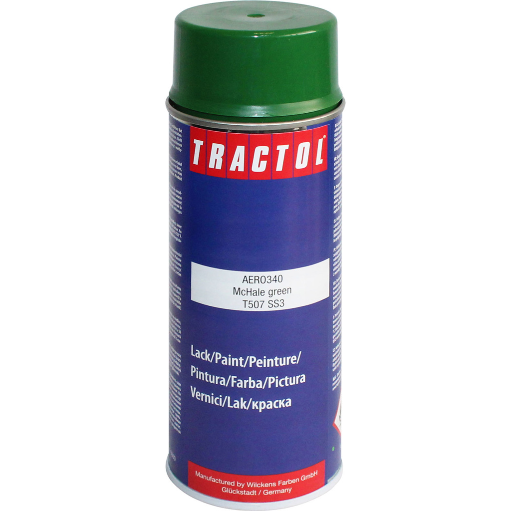 Tractol Paint 400ml Spray Can McHale Green