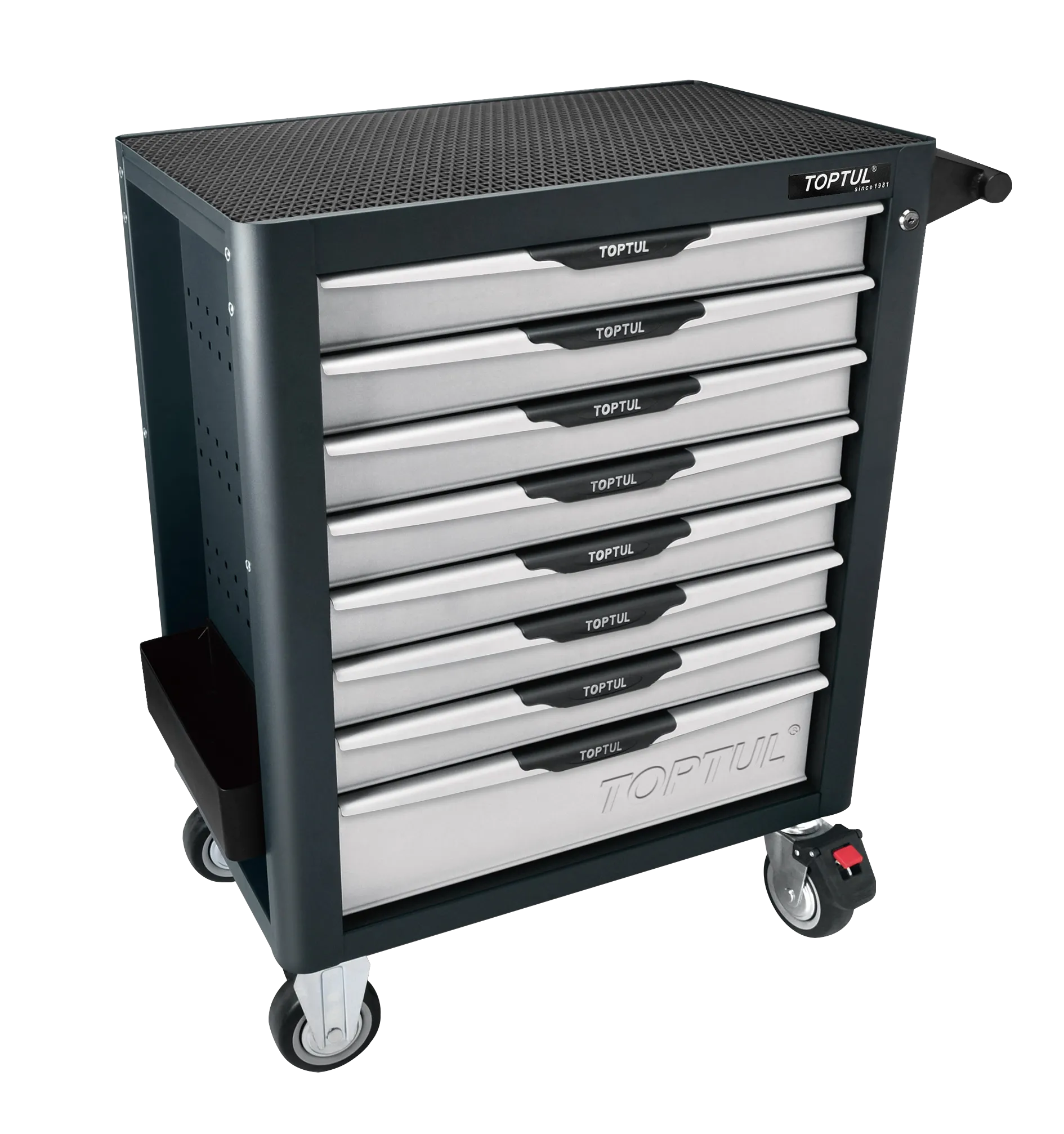 Toptul 8 Drawer Tool Trolley - 448 pcs Mechanical Tool Set
