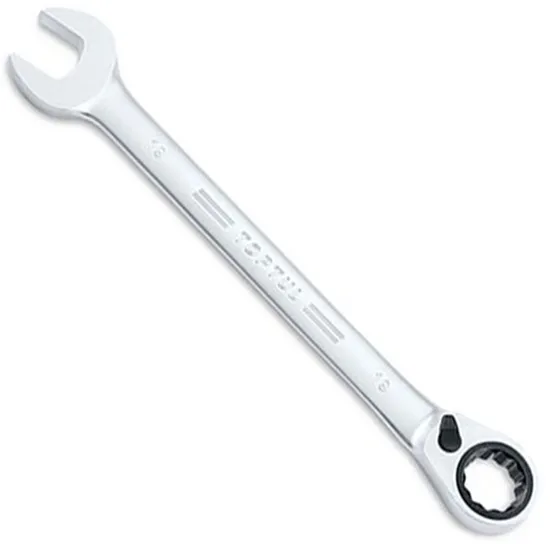 Toptul Ratchet Combination Spanner 18 mm QAOAF1818 – Fixed Head Metric Chrome Vanadium